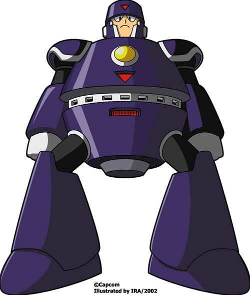 Hard Man
Hard Man is a boss character from Mega Man 3.

Mega Man (C) CAPCOM.
Keywords: hard_man