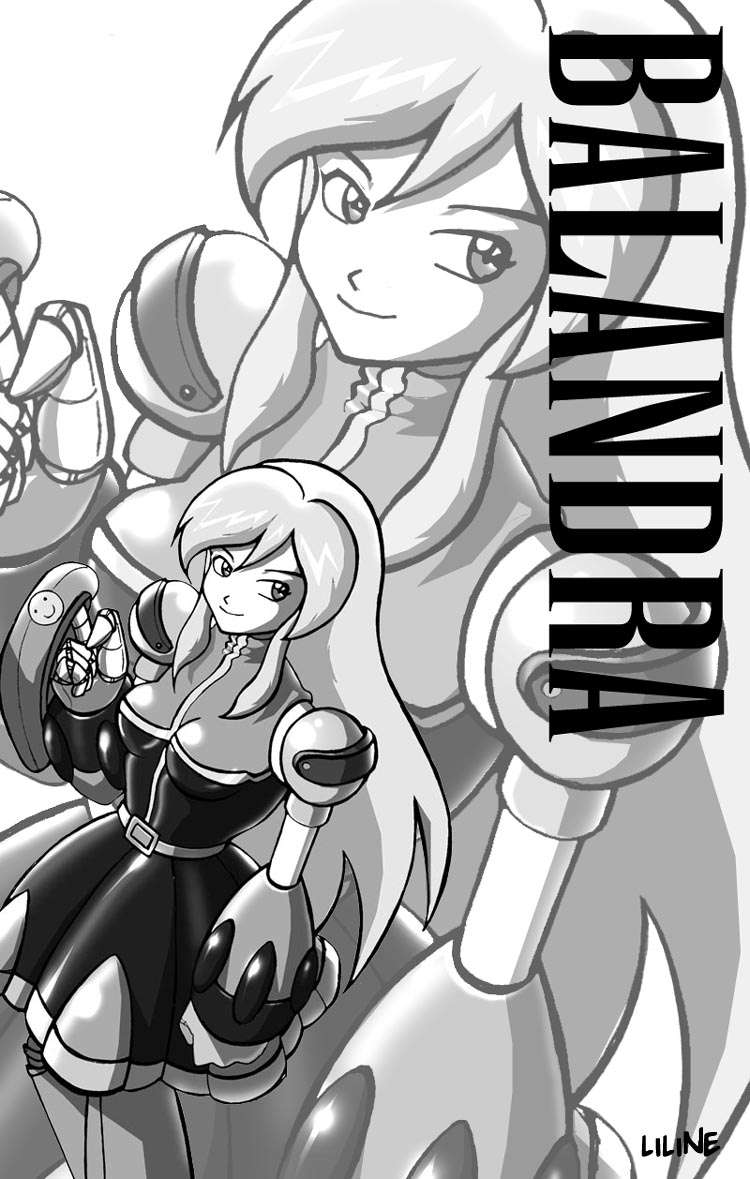 Art by Liline
[url=http://liline.deviantart.com]Web Site[/url]

The lovely Balandra in a nice grayscaled pic. n__n
Keywords: balandra liline