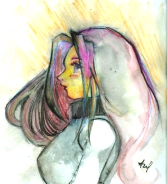 Art by Vegemoon
[url=http://vegemoon.deviantart.com]Web Site[/url]

Delia in water colors. A messy nice experiment.
Keywords: delia vegemoon