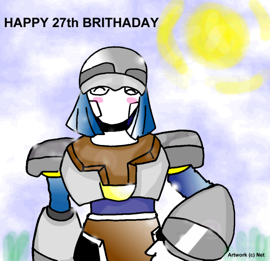 Art by Net
[url=http://protogirl.deviantart.com/]Web site[/url]

Hmm, Necro looks too happy. It was my birthday. ;D
Keywords: necro net guest_fan_art