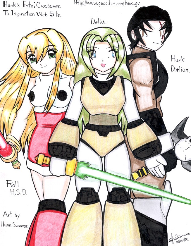 Art by Hunk Survivor
[url=http://www.geocities.com/hunk_gv]Web Site[/url]

A nice crossover pic of Delia and Hunk's characters
Keywords: delia guest_fan_art