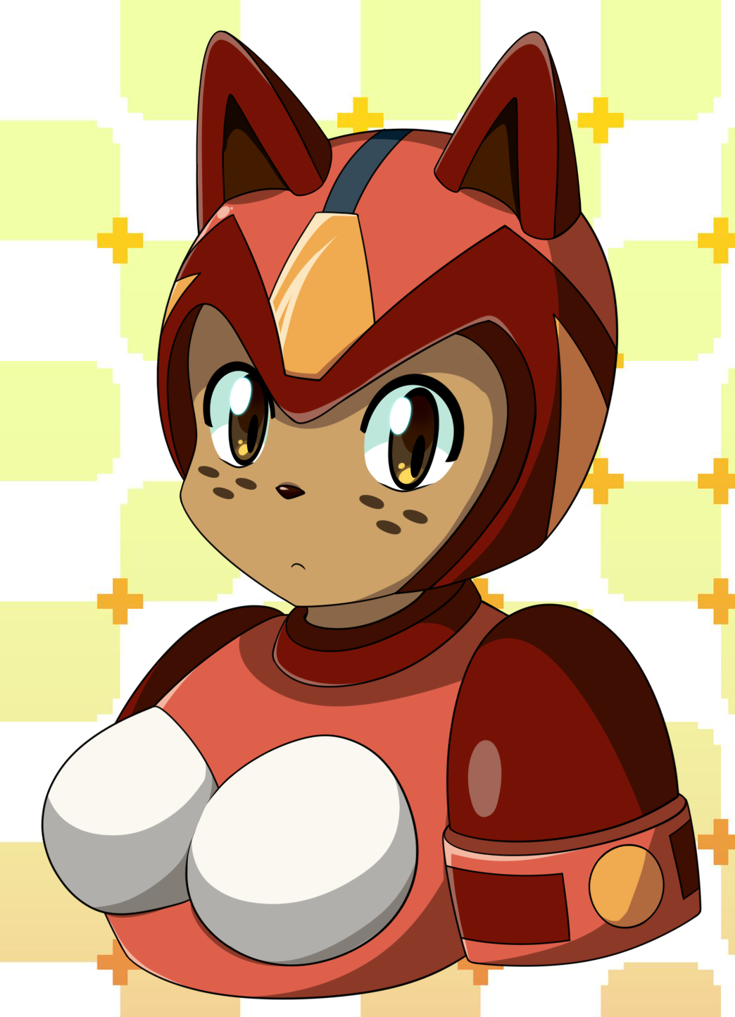 Art by @KamiraExe
A cute Leika Lynx. This is an inked version of a previous entry.

[url=https://x.com/KamiraExe]@KamiraExe[/url]
Keywords: leika