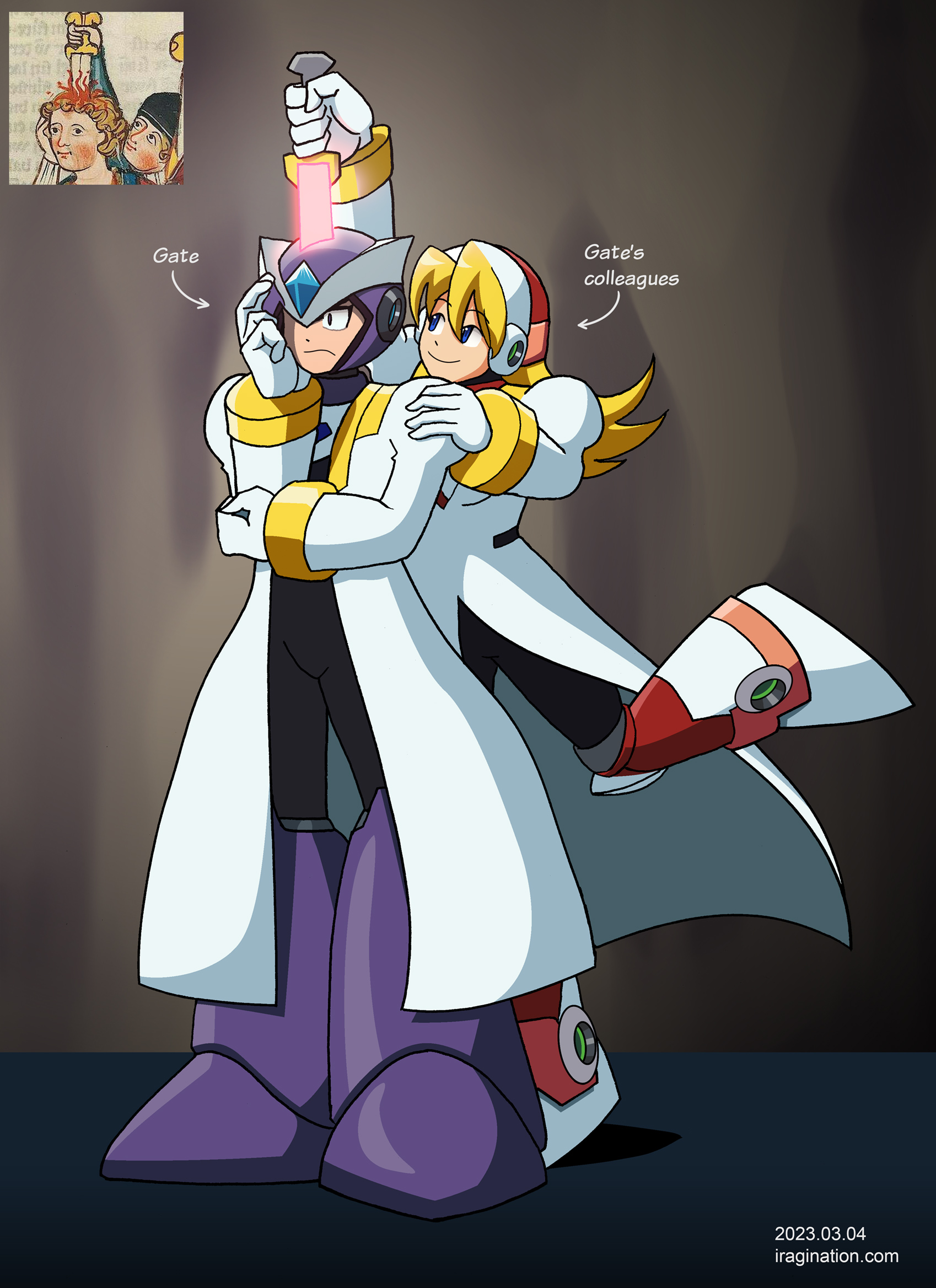 Megaman Alia And X