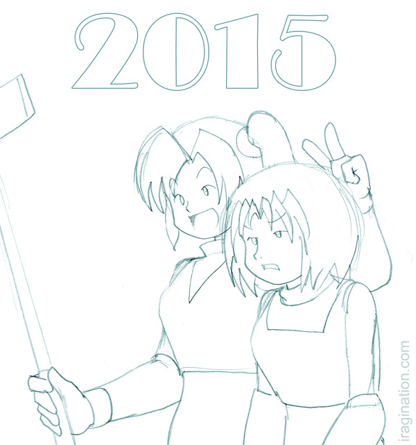 Happy New Year 2015
It's been a very busy year, and I'm away from home with no access to my tablet, but I pretend to solve that soon. Happy New Year 2015! All the best!
Keywords: delia balandra selfie