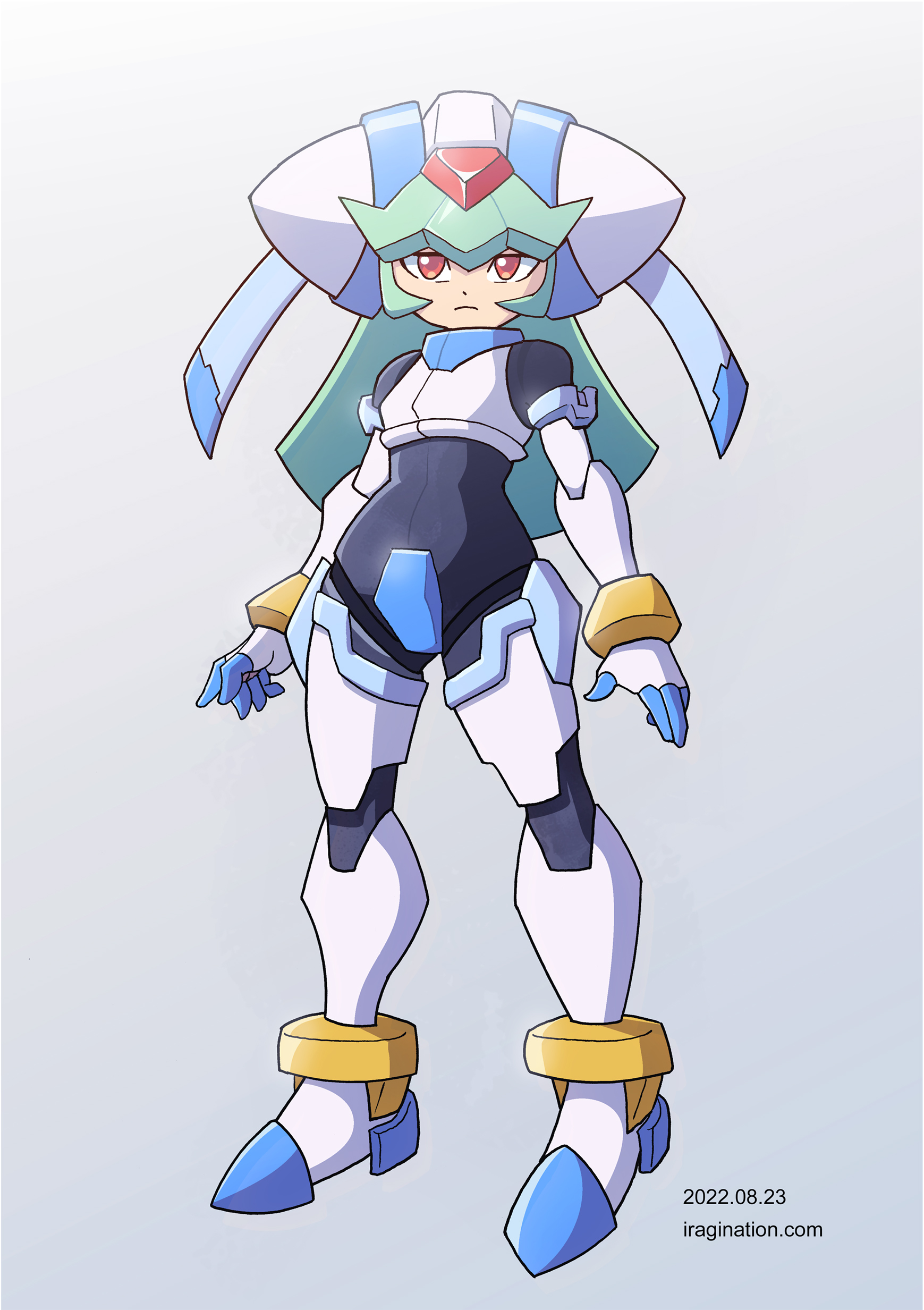 Pandora The Witch
[url=https://megaman.fandom.com/wiki/Pandora]Pandora[/url] is a character from the Mega Man ZX series.

I did this little study over the weekend based on her [b]Mega Man X DiVE[/b] 3D model, and boy she’s small. 

I did most of my playthroughs on the recent [url=https://www.facebook.com/CAPCOM.RXD/videos/1234803767338862]Mega Man ZX Advent event[/url] with her. I completely forgot about her staff and did not have time to add it later. Maybe next time. 

This was completely unplanned, but a nice exercise.

Mega Man X DiVE © CAPCOM
Keywords: pandora mega_man_zx_advent