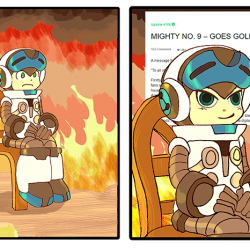 Mighty No. 9 goes gold