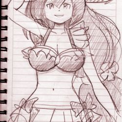 rockman-x-dive-iris-summer-swimsuit-sketch-02.jpg