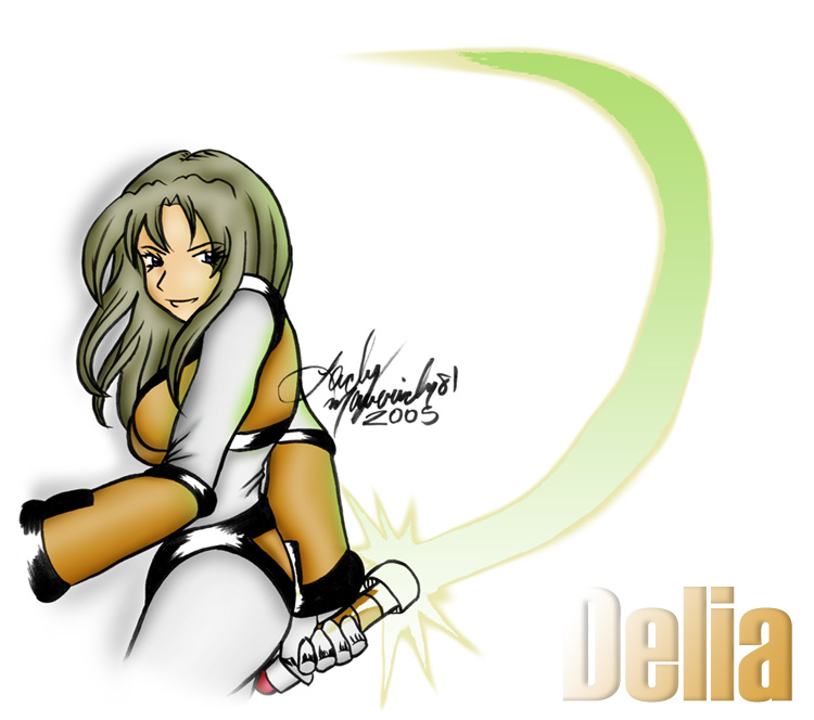 Art by Lady Maverick 81
[url=http://www.ladymaverick81.com/]Website[/url]
Yay, a cute pic of Delia, LM81's style =D
Keywords: delia guest_fan_art