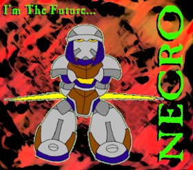 Art by Pharaoh Man
[url=http://www.geocities.com/pharaohman_temple]Web site[/url]

[b]Necro[/b] doing his battle pose. He rocks!
Keywords: necro pharaoh_man 21xx guest_fan_art