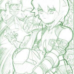 Rockman Zero 4 sketch