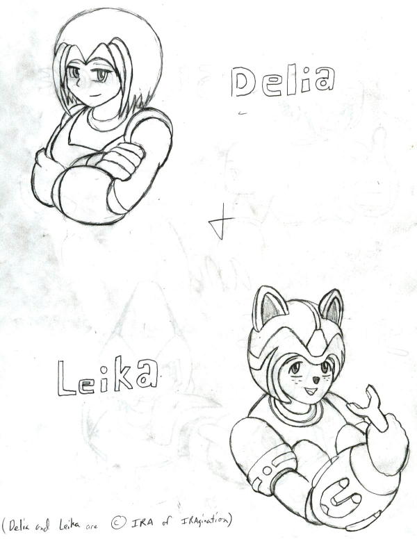 Art by Pulmonox
[url=http://pulmonox.deviantart.com/]Web Site[/url]

Pencil drawings of [b]Delia[/b] and [b]Leika[/b]. I can get enough ones of this team =)
Keywords: delia leika guest_fan_art