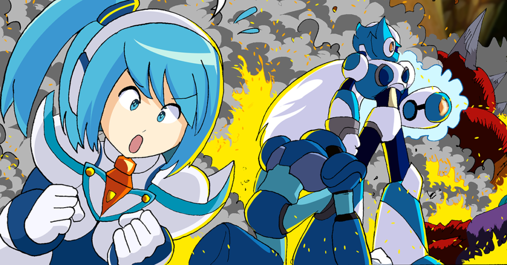 Rockman X DiVE Closed Beta Test COMIC!