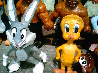 Bugs Bunny y Piolín